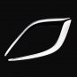 Chrome Front Fog Light Lamp Cover Trim Molding Eyebrow For 14-15 Atenza Mazda 6
