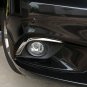 Chrome Front Fog Light Lamp Cover Trim Molding Eyebrow For 14-15 Atenza Mazda 6