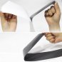 4Pcs 3D Carbon Fiber Black Car Door Sill Scuff Plate Cover Anti Scratch Sticker