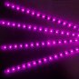 4x Purple 30Cm 15SMD LED Motorcycle Waterproof Flexible Strip Light For Yamaha