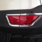 For 2013-2017 Ford Escape Kuga Chrome Rear Bumper Tail Fog lamp Light Trim Cover