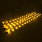 4x Yellow 12V 30Cm 15SMD LED Waterproof Flexible Strip Light For Harley-Davidson