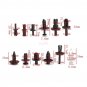 350 Pcs 12 Size Car SUV Push Pin Rivet Clips Door Fenders Bumper Panel Fastener
