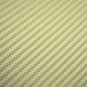 Car SUV Interior Accessorie Panel 20"x 50" GOLDEN Carbon Fiber Vinyl Wrap Sticke