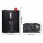 300W 12V DC To 110V AC Car Off-Road Electronic Power Inverter & Dual USB Port