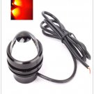 2pcs Auto 15W LED Bull Eye Light Daylight DRL Car Fog Daytime Running Lamp Red