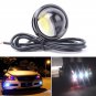 2pcs Auto 15W LED Bull Eye Light Daylight DRL Car Fog Daytime Running Lamp Red