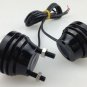 2pcs Auto 15W LED Bull Eye Light Daylight DRL Car Fog Daytime Running Lamp Red