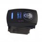 12V/24V Car Boat ON/OFF ZOMBIE LIGHTS Rocker Toggle Switch Blue LED Lamp
