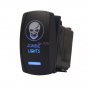 12V/24V Car Boat ON/OFF ZOMBIE LIGHTS Rocker Toggle Switch Blue LED Lamp
