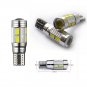 Pair 6000K T10 LED Light Headlight Strip Bulbs For 2013 Honda Accord Sedan Coupe