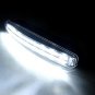 2 Pcs 8 LED White Driving Fog Lamp DRL Daytime Running Lights For Mercedes-Benz