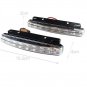 2 Pcs 8 LED White Driving Fog Lamp DRL Daytime Running Lights For Mercedes-Benz
