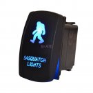Boat Car Off Road Toggle Rocker Switch Blue LED Bigfoot Light Bar 5Pin Sales
