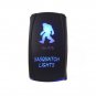 Boat Car Off Road Toggle Rocker Switch Blue LED Bigfoot Light Bar 5Pin Sales