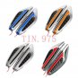2X Amber Steering Fender Side Auto Car LED Side Lights Chroming Turn signal Lamp