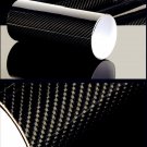 5D 12x60" Premium Matte Gloss Black Carbon Fiber Vinyl Wrap Sticker Fast Ship