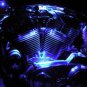 4PC LED Snowmobile Underglow 12v Custom LED Neon Accent Lighting Blue Atv