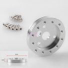 Universal Aluminum 0.5" Hub For Vehicle Off-Road 6 Hole Steering Wheel