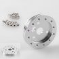 Universal Aluminum 0.5" Hub For Vehicle Off-Road 6 Hole Steering Wheel