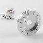 Universal Aluminum 0.5" Hub For Vehicle Off-Road 6 Hole Steering Wheel