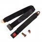 1 Set Car Universal Adjustable 2 Point Retractable Safety Seat Belt Lap Belt