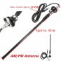 16" Professional Mount Swivel Base Car SUV AM/FM Radio Amplified Antenna Aerial