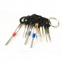 11pc/set Wire Terminal Removal Tool Wiring Crimp Connector Pin Release Extractor