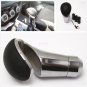 Real Leather Transmition Selector Head Gear Shift Knob For Manual/Automatic Car