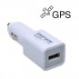 Multifunction White Autos Interior Charger GPS Locator GPRS Tracking Device Kit