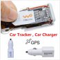 Multifunction White Autos Interior Charger GPS Locator GPRS Tracking Device Kit