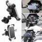 Universal Motorcycle Bike ATV 3.5-7" Cell Phone GPS Mount Holder w/ USB Charger