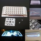 DC 12V White 36 LED Dome Roof Lamp Ceiling Interior Reading Light For Ford F-150