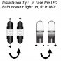8x White Interior LED Bulbs Lights Lamp Reading Package Kit For 2010-16 Kia Soul