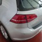 Black Rear Bumper Sill/Protector Plate Rubber cover Guard trim for Honda Toyota