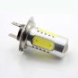 2X White H7 High Power 7.5W COB LED Bulbs Fog/Driving DRL Head Light Projection