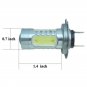 2X White H7 High Power 7.5W COB LED Bulbs Fog/Driving DRL Head Light Projection
