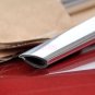 15M 6mm U Shape Bumper Air Vent Grille Switch Rim Chrome Trim Strip Moulding