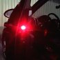 2 Pcs Car Door Opened Red LED Warning Light Wireless Flash Indicator Strobe Lamp