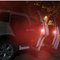 2 Pcs Car Door Opened Red LED Warning Light Wireless Flash Indicator Strobe Lamp