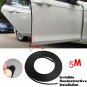 16FT Black Moulding Trim Rubber Strip Autos Door Scratch Protector Edge Guard 5M