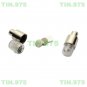 4 x Blue Car Tire Tyre Wheel Dust Stems Air Valves Caps Stem LED Lights Cover