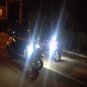 2X High Power COB LED Eagle Eye Motorcycle Under body Lamp Fog Light For Honda