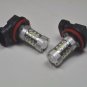 2x 80W Bright White H11 CREE LED Fog Daytime Light Lamp bulb HeadLight DRL