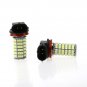 2X Super bright H11 120-SMD Fog/Driving Car Head light DRL LED Bulbs 6500K 12V