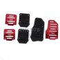 Non-Slip Auto Car Pedal Manual Series Kit Brake Clutch Foot Treadle Pad CoverRed