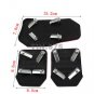 Non-Slip Auto Car Pedal Manual Series Kit Brake Clutch Foot Treadle Pad CoverRed