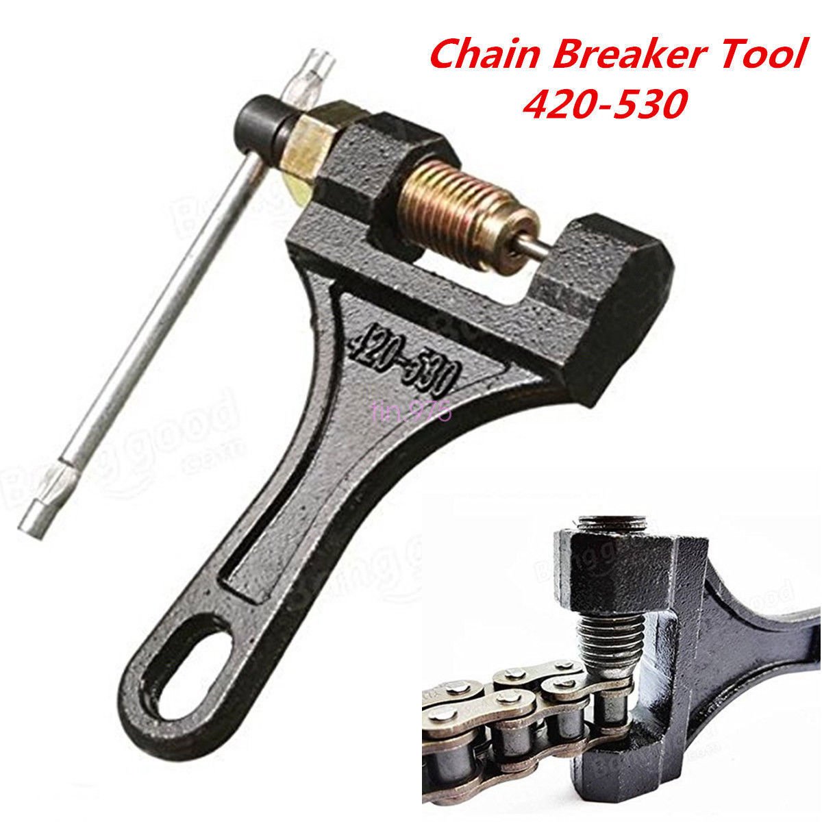 Motorcycle ATV Roller Chain Splitter Cutter Breaker Tool 420 428 520 525 528 530