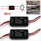 2PC GS100A Car Truck LED Brake Stop Light Flash Strobe Controller Flasher Module