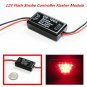 2PC GS100A Car Truck LED Brake Stop Light Flash Strobe Controller Flasher Module